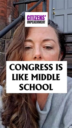 Sign up with Citizens Impeachment today to demand congress act at the LINK IN BIO. Because the Constitution doesn't say you only uphold your oath if you know you can win. So stop hiding behind whip counts and staffers. Go knock on your colleagues' doors yourself. Ask them: How much more will you allow before you say no more? Demand accountability. Get the tools to make them listen. Sign up with Citizens Impeachment today. @50501movement @theroguednc @saveamericamovement @refusefashizm @freespeec