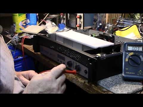 Crown CDi1000 Professional Amplifier - Repair & Bench Testing (Ep. 11)