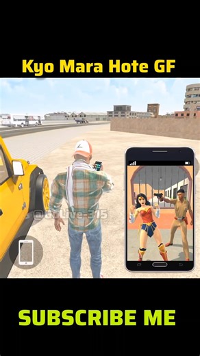 Hote GF And Police 🚨 Attack Jack 😭 Indian Theft Auto #shorts #gta #gaming #shortsfeed #viral