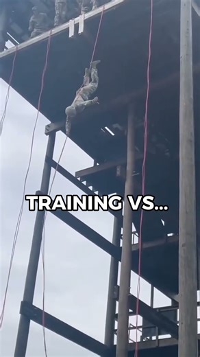 Real Life vs Training: U.S. Soldiers