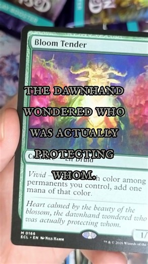 Beautiful Bloom Tender Mythic Pull! 🪷 MTG | Lorwyn Eclipsed
