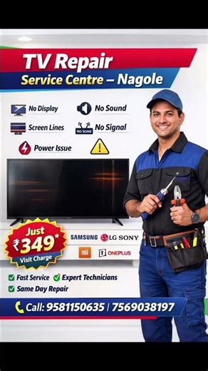 TV Repair Service Centre in Nagole, Hyderabad LED TV Service Centre in Nagole Hyderabad #tvrepair