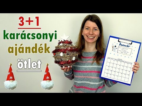 3+1 karácsonyi ajándék ötlet | Karácsony | Manó kuckó