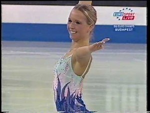 Annette Dytrt GER - 2004 European Figure Skating Championships Free Skate