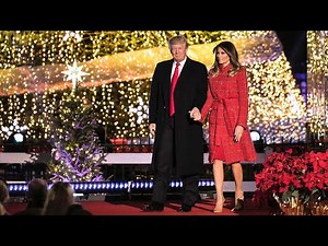 LIVE: Trump and First Lady Attend National Christmas Tree Lighting Ceremony