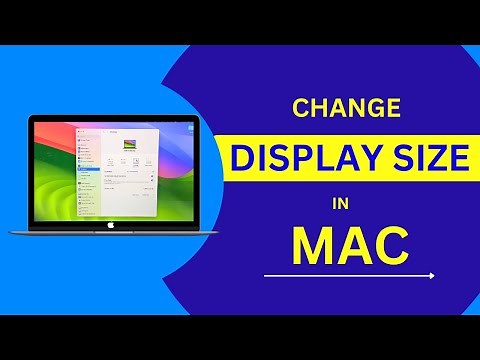 How to Change Display Size in Mac? Change Display Size on Mac