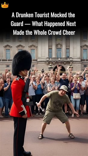 A Drunken Tourist Mocked the Guard — What Happened Next Made the Whole Crowd Cheer #guard | Genna Boss Beeput 𓃰 𓃰