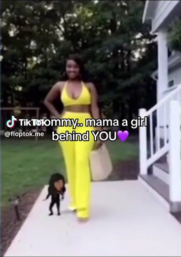 Mommy, Mama a Girl Behind You 💜 - FlopTok Video
