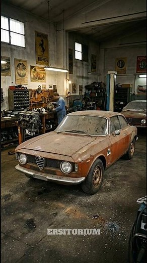 Alfa Romeo Giulia Sprint GTA Full Restoration Timelapse | Reviving an Italian Racing Legend