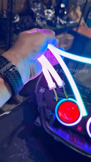 Set of EPXSTAR Premium RGB LED Eyeline Custom RGB Crystal Shroud will be available & out in the market for retail & wholesale.. 🤗👌 | JC LED Works