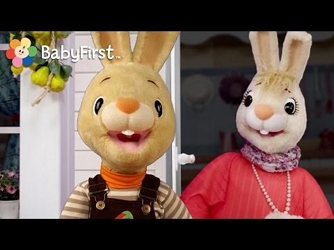 Family Fun - Harry The Bunny Compilation | Learning English for Kids | BabyFirst