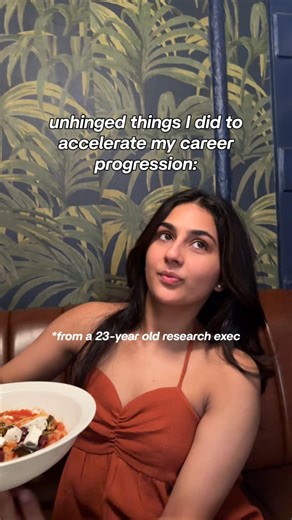Harshvi Shah on Instagram: "1. I got on a call with a director at top-tier investment bank and pitched myself into a role that didn’t exist yet, instead of waiting for an opening (despite having a non-finance background) 2. I cold-emailed VPs and Directors at top consulting firms with no clear upside for them. Those 5-10 minute conversations turned into interviews. 3. I used my PTO to interview strangers in Bryant Park with a mic and a poster. It felt ridiculous at the time, but I learned more a