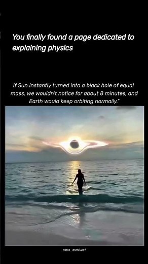 What if the Sun became a black hole tonight