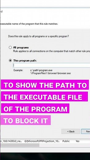 How to set up Windows Firewall to restrict Internet access for certain applications #shorts #short