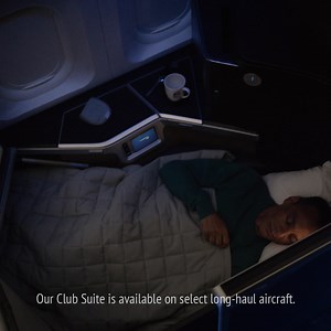 The sleep you deserve at 35,000 ft. Welcome to Club Suite | British Airways