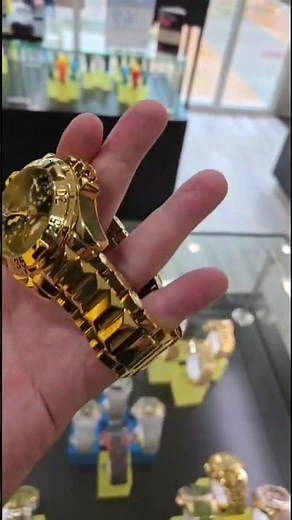 "Invicta Reserve Excursion Automatic Men's Watch - 49.5mm, Gold (47571)"