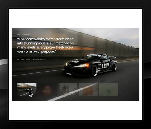 Framer University on Instagram: "comment "TESTIMONIAL" and i'll send the remix :) just recreated this animated testimonials carousel in @framer built entirely with components + variants — no code needed"
