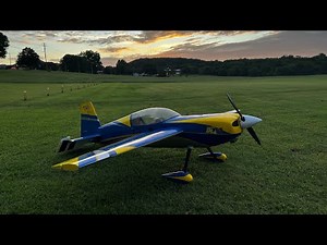 Extreme Flight 85” Edge 540T Maiden Flight by Joseph Szczur