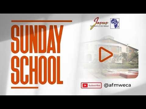 Adult Sunday School. 19 - 04 - 2026. Apostolic Faith WECA