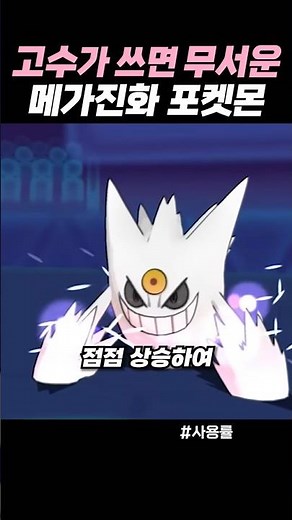 고수가 쓰면 무서운 메가진화 포켓몬
