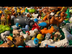 Duplo LEGO Animals - ASMR Building