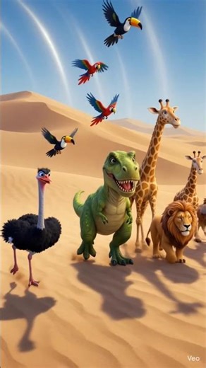 Amazing Animal Adventure in the Jungle | 3D Animated Story for Kids 🌿