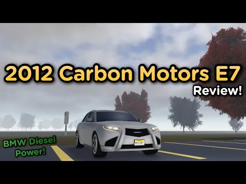 2012 Carbon Motors E7 Review! - Roblox Greenville