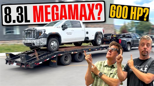 Spied: Are These the New 2027 Chevy Silverado HD & GMC Sierra HD Duramax Trucks? Could They Have the 8.3L Megamax V8?