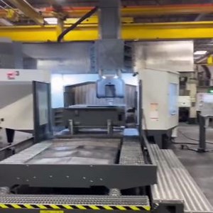 Did you know Haas machines Haas machines on Haas machines? Now there's a tongue twister for you! Here is a video of the new Haas Automation HDC-3-5AX machining a column for a Haas VMC at the Haas factory in California. #haascnc | Haas Automation UK