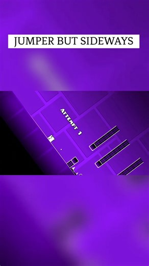 geometrydash_pro on Instagram: "JUMPER BUT SIDEWAYS IN GD 🤖🔥 #geometrydash #geometrydashpro #geometrydashchallenge #gdcommunity #gdfunny"