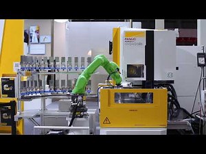 Quick and Simple Startup of Robotization - ROBOCUT α-C400iB and Collaborative Robot CR-7iA