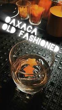 How to make Oaxaca Old Fashioned | POV tutorial | Bartending