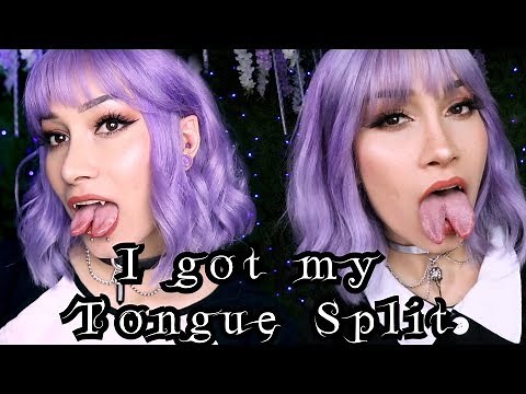 I GOT MY TONGUE SPLIT + Experience/ Aftercare | Scream Kiwi
