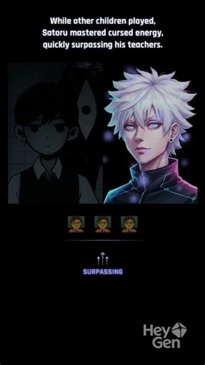 Gojo's Origin Story #gojo #jjk #music #viral #anime