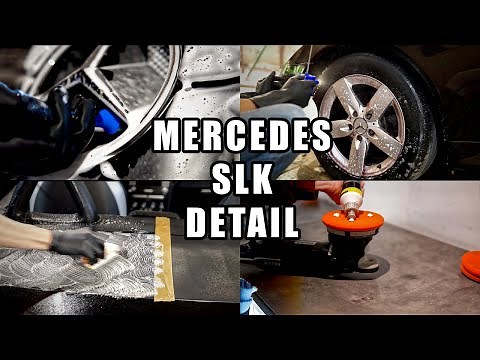 Mercedes SLK - Full Interior & Exterior Car Detail