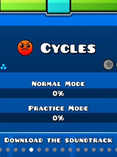 Cycles 100% | The gravity ball is fun! #geometrydash #gd