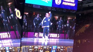 No matter what happens, this little guy is the MVP of the Cavs/Warriors game. | cleveland.com