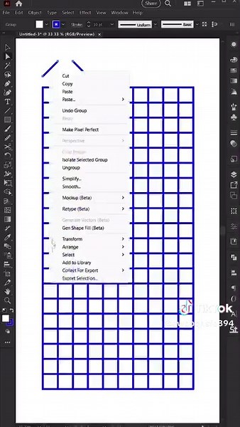 #adobeillustrator MAZE PATTERN Video process by @iwainobuyuki
