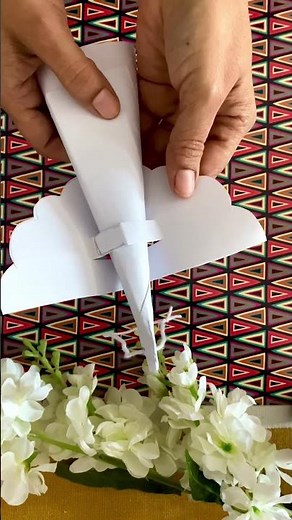 Easy diy paper angel craft for kids