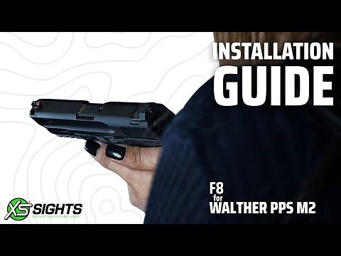Walther PPS M2 F8 Night Sight Instalation