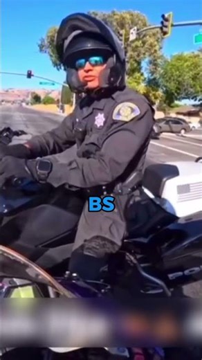 This Biker Got Lucky After Getting Pulled Over!