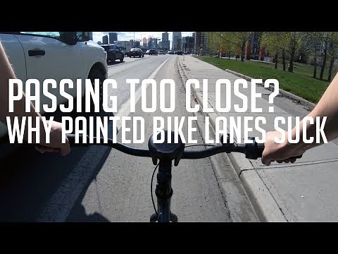 Testing the most dangerous roads | Why painted bike lanes suck