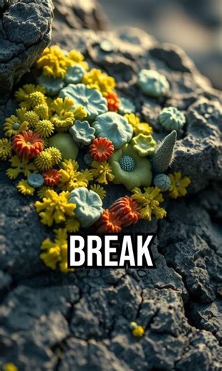 Lichens: Nature's tiny soil creators! #LichenLove #SoilScience #NatureFacts