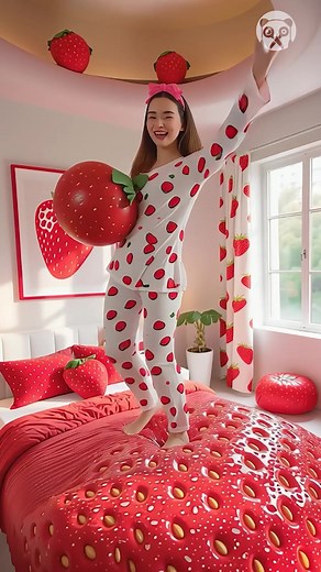 4K views | AI suggestion: Fruit-themed bedrooms | Creative Ideas | Facebook
