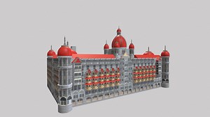 Taj Hotel 3D Model | Iconic Indian Landmark - 3D model by akshat (@akshatranjan520)
