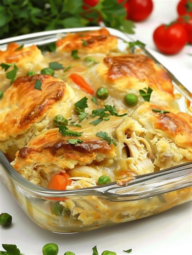 Keto Chicken Pot Pie Casserole This low-carb twist on the classic favorite brings all the rich flavors with just 5g net carbs per serving. Perfect for cozy nights and weight-loss wins! | Keto & Low Carb Food Network
