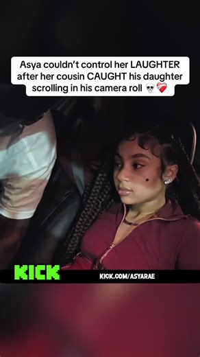 Asya couldn’t control her LAUGHTER after her cousin CAUGHT his daughter scrolling in his camera roll 💀❤️‍🩹#influencercity #asyarae