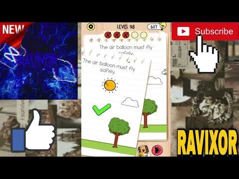 Brain Test 5 Level 98 Walkthrough Solution All levels Answers