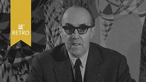 SR Retro - Westmagazin: Generalkonsul Jacques Fournier zu Frankreichs Einfluss an der Saar