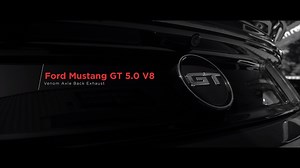 The Cobra Sport Venom style Axle Back exhaust upgrade for the Mustang...